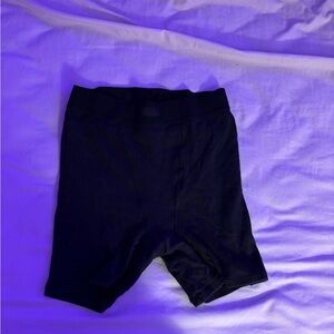 SKIMS Black Bike Shorts